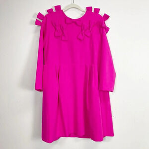NWT Tuckernuck Bow Dress Womens XXL Hot Pink Cameron Eubanks Wimberly